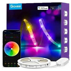 Govee RGBIC Basic Wi-Fi + Bluetooth LED Strip Lights (10 Meter) obraz