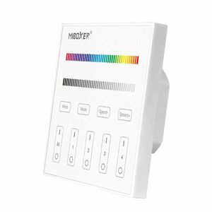 LED Solution Mi-Light RF Nástěnný dálkový ovladač pro RGB a RGBW LED pásky, 4-kanálový, AC 230V T3 obraz
