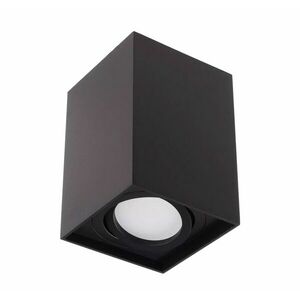 T-LED Černé přisazené výklopné svítidlo hranaté GU10 105517 obraz