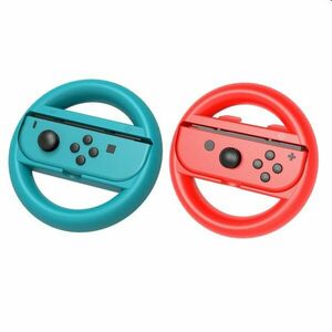 iPega steering wheel pro Nintendo Joy-Con ovladače, blue/red (2ks) obraz