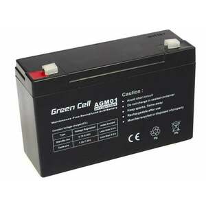 Green Cell AGM Battery 6V 12Ah - Batterie - 12.000 mAh Olověná AGM01 obraz
