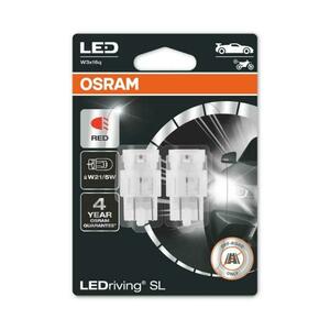 OSRAM LED W21/5W 7515DRP-02B RED 12V 2, 4W W3x16q obraz