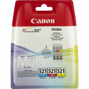 Canon 2934B010 inkoustová náplň 3 kusů Originální 2934B010 obraz