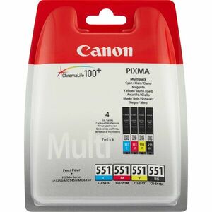 Canon 6509B009 inkoustová náplň 4 kusů Originální 6509B009 obraz