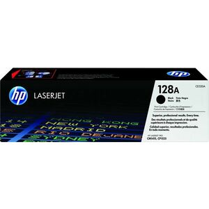 HP 128A Černá originální tonerová kazeta LaserJet CE320A obraz