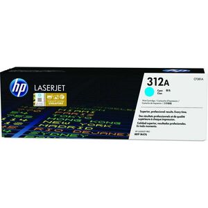 HP Azurová tonerová kazeta 312A LaserJet CF381A obraz