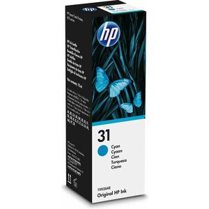 HP 31 70-ml Cyan Original Ink Bottle Originál 1VU26AE obraz