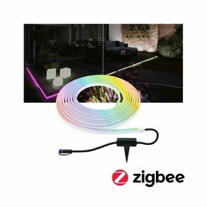 PAULMANN Plug & Shine LED pásek Smart Home Zigbee Smooth IP67 RGBW 39W bílá obraz