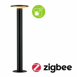 PAULMANN LED stojací svítidlo Smart Home Zigbee Plate neláká hmyz IP44 600mm CCT 5, 5W 230V antracit kov/umělá hmota obraz