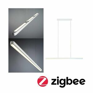 PAULMANN LED závěsné svítidlo Lento měnitelná bílá 3x13, 5W bílá mat stmívatelné obraz