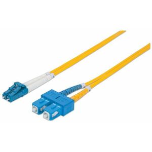 Intellinet 473729 optický kabel 5 m LC SC OS2 Žlutá 473729 obraz
