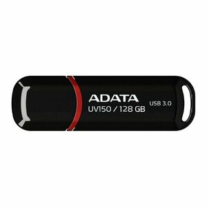 USB klíč A-DATA UV150, 128GB, USB 3.1-rychlost 90/40MB/s (AUV150-128G-RBK) obraz