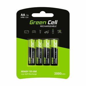 Green Cell GR02 baterie pro domácnost Dobíjecí baterie AA GR02 obraz