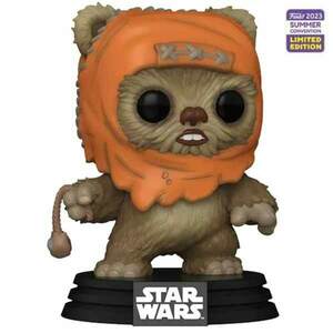 POP! Wicket with Slingshot (Star Wars) 2023 Summer Convention Limited Edition obraz