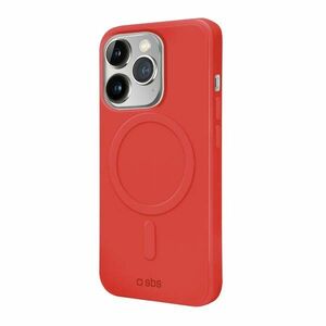 SBS Pouzdro Smooth Mag kompatibilní s MagSafe pro iPhone 14 Pro, červená obraz