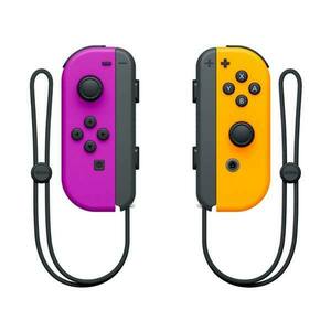 Ovladače Nintendo Joy-Con Pair, neonově fialový / neonově oranžový obraz