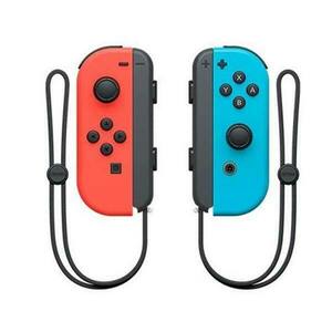 Ovladače Nintendo Joy-Con, neonově červený / neonově modrý obraz