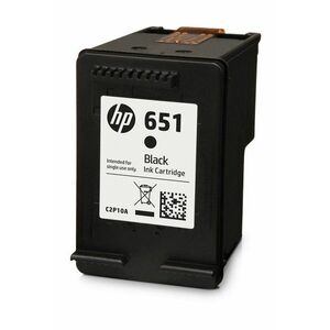 HP 651 Černá originální inkoustová kazeta Advantage C2P10AE#BHK obraz