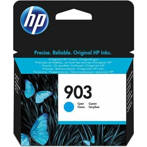 HP 903 Azurová originální inkoustová kazeta T6L87AE#BGY obraz