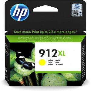 HP 912XL Žlutá originální inkoustová kazeta s vysokou 3YL83AE#BGY obraz