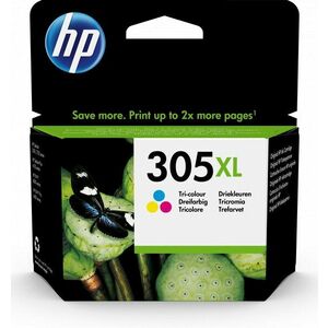 HP Tříbarevná originální inkoustová kazeta 305XL s 3YM63AE#UUQ obraz