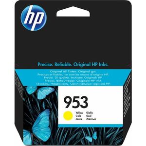 HP 953 Žlutá originální inkoustová kazeta F6U14AE#BGY obraz