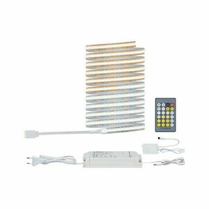 PAULMANN MaxLED 1000 LED Strip Full-Line COB základní sada 3m 25, 5W 1200lm/m 673LEDs/m měnitelná bílá 50VA obraz