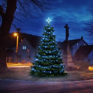 DecoLED LED světelná sada na stromy vysoké 3-5m, modrá obraz