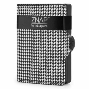 Slimpuro ZNAP Slim Wallet, 12 karet, přihrádka na mince, 8 x 1, 8 x 6 cm (Š x V x H), ochrana RFID obraz