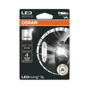 OSRAM LED C5W 6413DWP-01B 6000K 12V 1W SV8, 5-8 41mm obraz