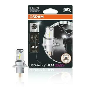 OSRAM LEDriving HLM EASY H4 12V 16.5/16.5W P43t/PU43t-3 6500K White 64193DWESY-01B obraz