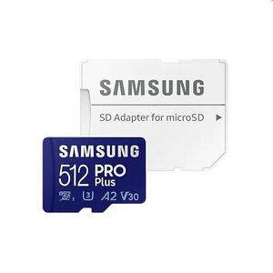 Samsung PRO Plus Micro SDXC 512GB + SD adaptér obraz