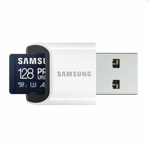 Samsung PRO Ultimate Micro SDXC 128GB + USB adaptér obraz