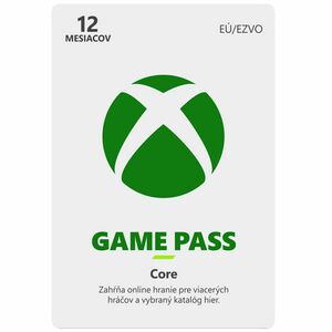 Xbox Game Pass Core 12 měsíční předplatné CD-Key obraz
