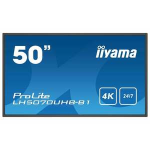 IIYAMA LH5070UHB-B1 50inch Super Slim 3840x2160 4K UHD VA LH5070UHB-B1 obraz