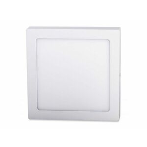 LED Solution Bílý přisazený LED panel hranatý 220 x 220mm 18W Economy Barva světla: Denní bílá 10499 obraz