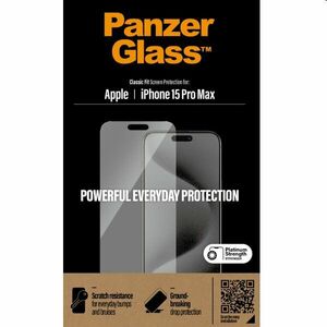 Ochranné sklo PanzerGlass pro Apple iPhone 15 Pro Max obraz
