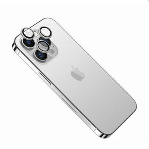 FIXED Ochranná skla čoček fotoaparátů pro Apple iPhone 15 Pro/15 Pro Max, šedá obraz