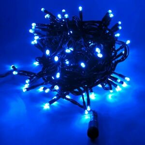 DecoLED Sada osvětlení na vánoční stromek, modrá, 20m obraz