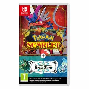 Pokémon Scarlet + Area Zero DLC NSW obraz