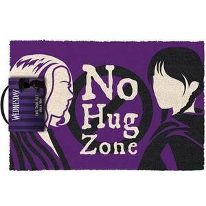Rohožka Wednesday No Hug Zone obraz