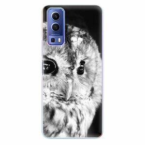 Odolné silikonové pouzdro iSaprio - BW Owl - Vivo Y72 5G obraz