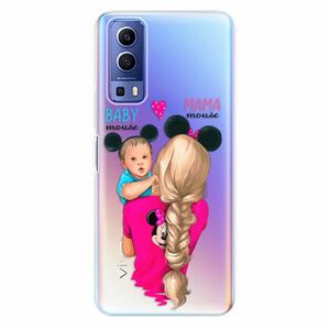 Odolné silikonové pouzdro iSaprio - Mama Mouse Blonde and Boy - Vivo Y72 5G obraz