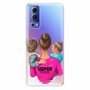 Odolné silikonové pouzdro iSaprio - Super Mama - Boy and Girl - Vivo Y72 5G obraz