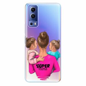 Odolné silikonové pouzdro iSaprio - Super Mama - Two Girls - Vivo Y72 5G obraz