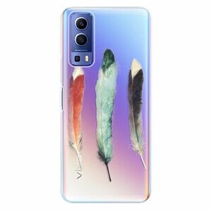 Odolné silikonové pouzdro iSaprio - Three Feathers - Vivo Y72 5G obraz