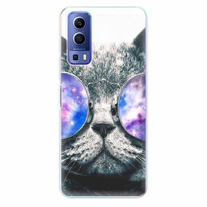 Odolné silikonové pouzdro iSaprio - Galaxy Cat - Vivo Y72 5G obraz