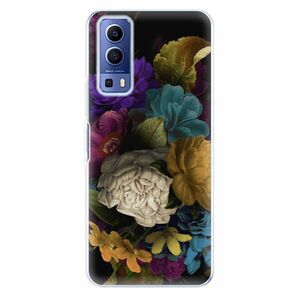 Odolné silikonové pouzdro iSaprio - Dark Flowers - Vivo Y52 5G obraz