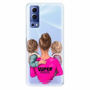 Odolné silikonové pouzdro iSaprio - Super Mama - Two Boys - Vivo Y52 5G obraz