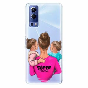 Odolné silikonové pouzdro iSaprio - Super Mama - Two Girls - Vivo Y52 5G obraz